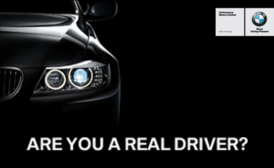 BMW - Are You a Real Driver — original portfolio artwork
