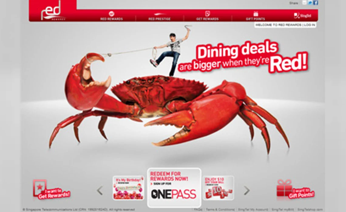 SingTel Red Rewards